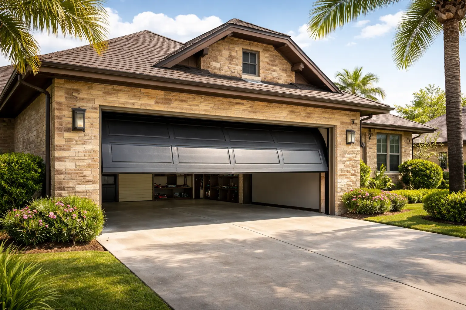 Sectional Garage Doors: The Best Solution for Southeast Texas Heat and Storms
