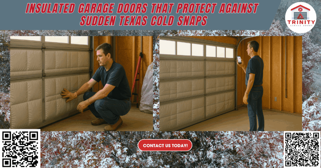 Insulated Garage Doors That Protect Against Sudden Texas Cold Snaps - Trinity Garage Doors