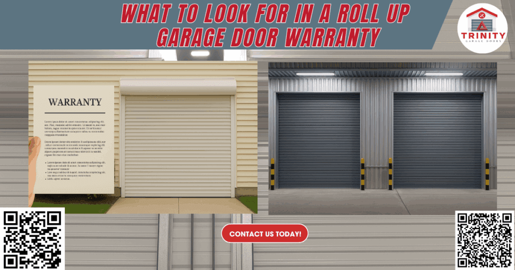 What to Look for in a Roll-Up Garage Door Warranty - Trinity Garage Doors