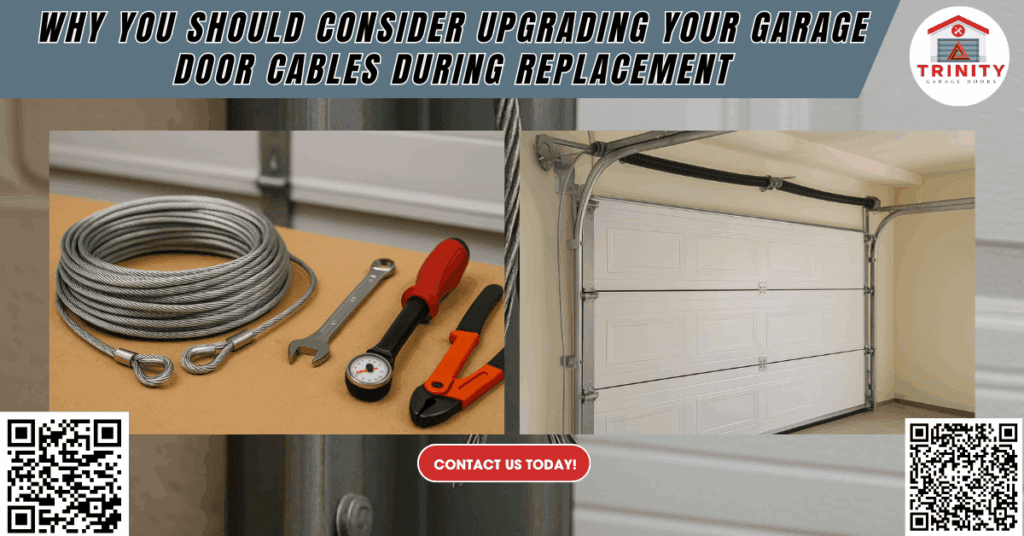 Why You Should Consider Upgrading Your Garage Door Cables During Replacement - Trinity Garage Doors