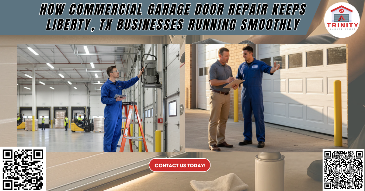 How Commercial Garage Door Repair Keeps Liberty, TX Businesses Running Smoothly 3 How Commercial Garage Door Repair Keeps Liberty, TX Businesses Running Smoothly
