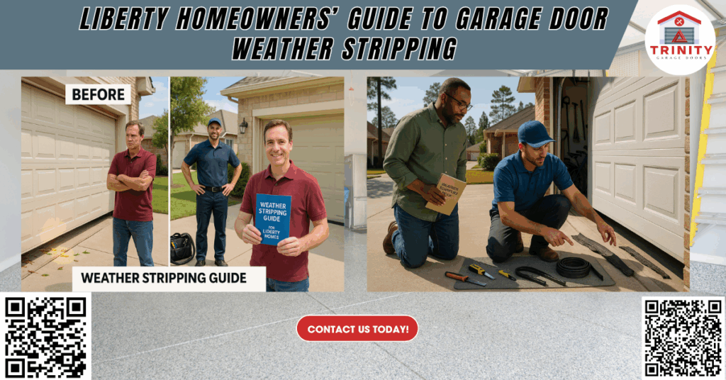 Liberty Homeowners’ Guide to Garage Door Weather Stripping - Trinity Garage Doors