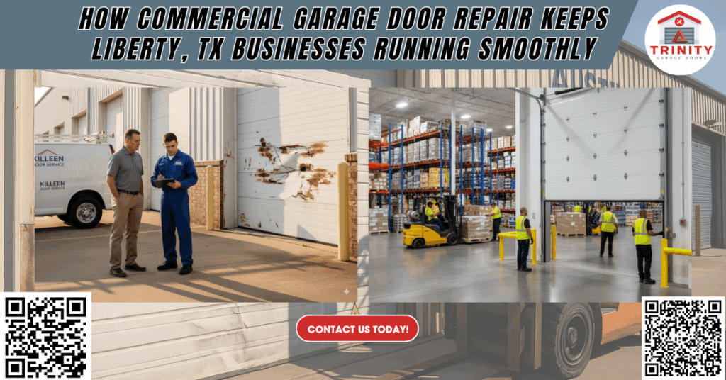 How Commercial Garage Door Repair Keeps Liberty, TX Businesses Running Smoothly